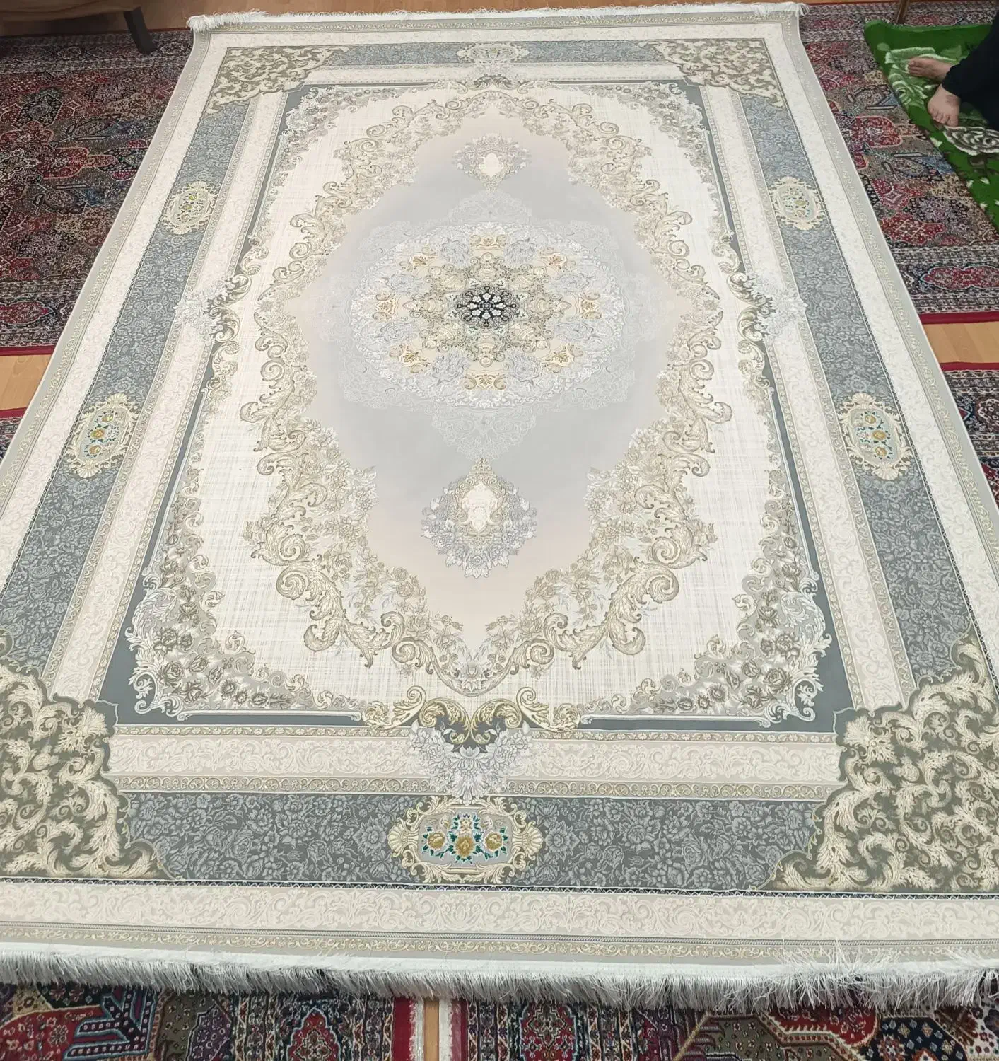 فرش نو فروشی ۴عدد|فرش|سلماس, |دیوار