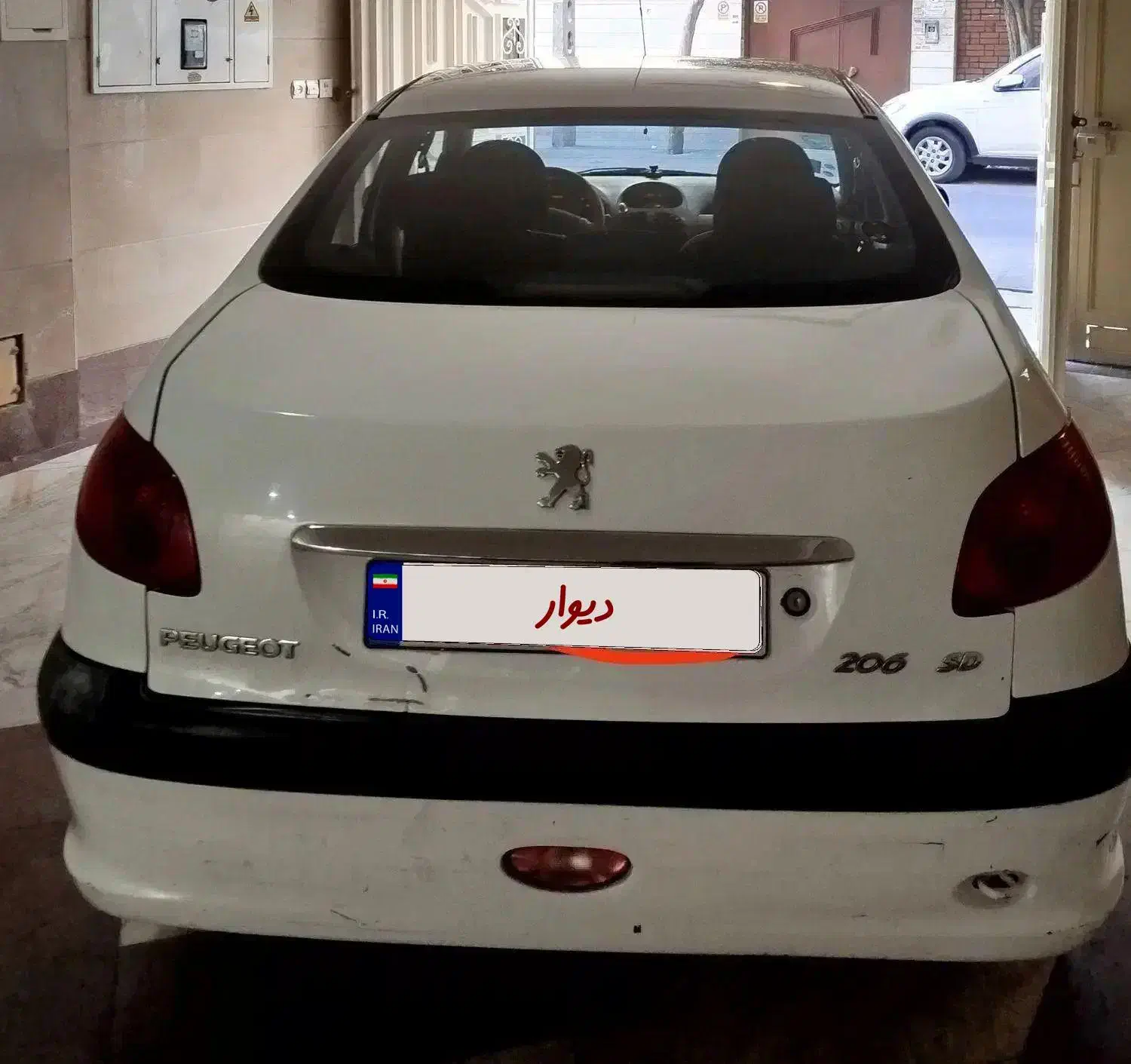 پژو206SD|خودرو سواری و وانت|تهران, پرستار|دیوار