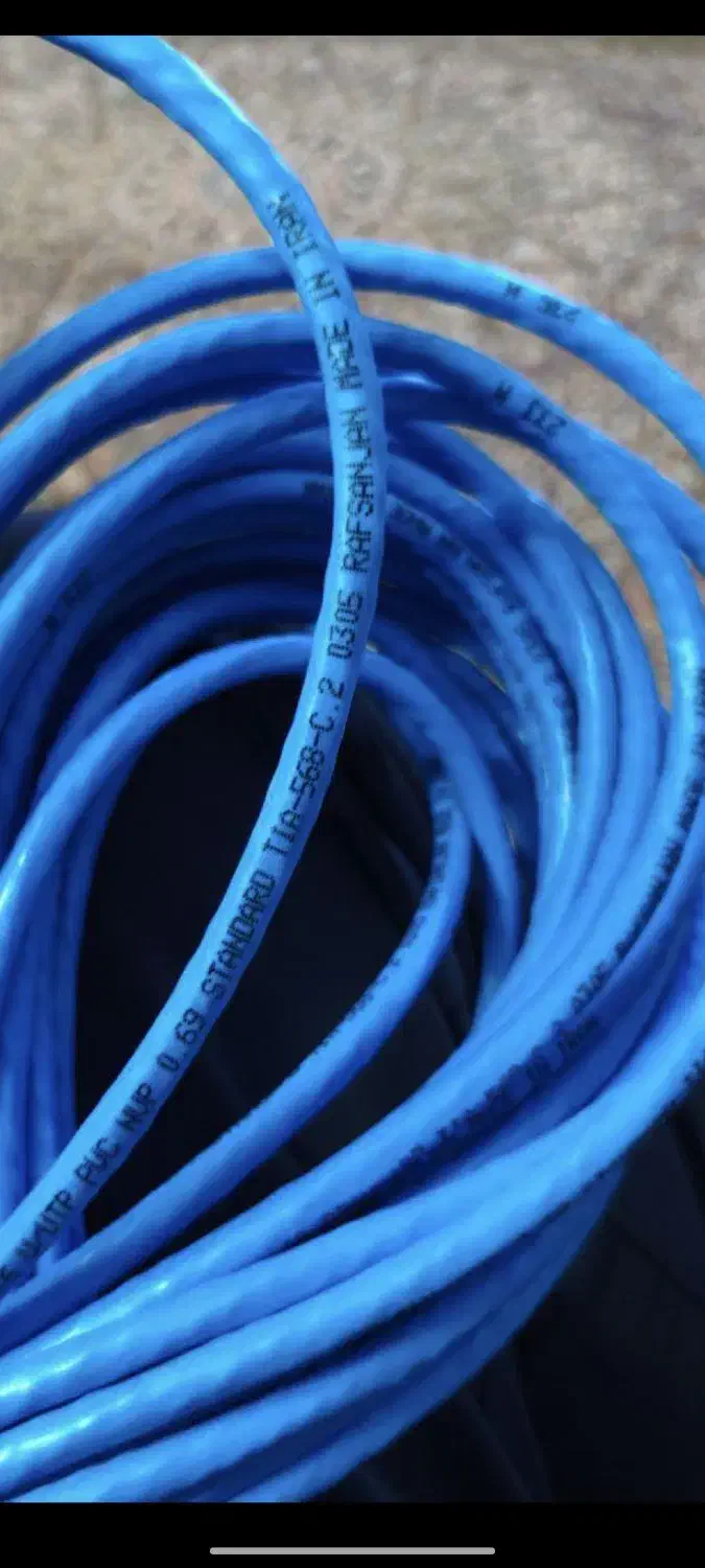 کابل شبکه ایندور و اوتدور (داخلی و خارجی)|مودم و تجهیزات شبکه|تهران, صد دستگاه|دیوار