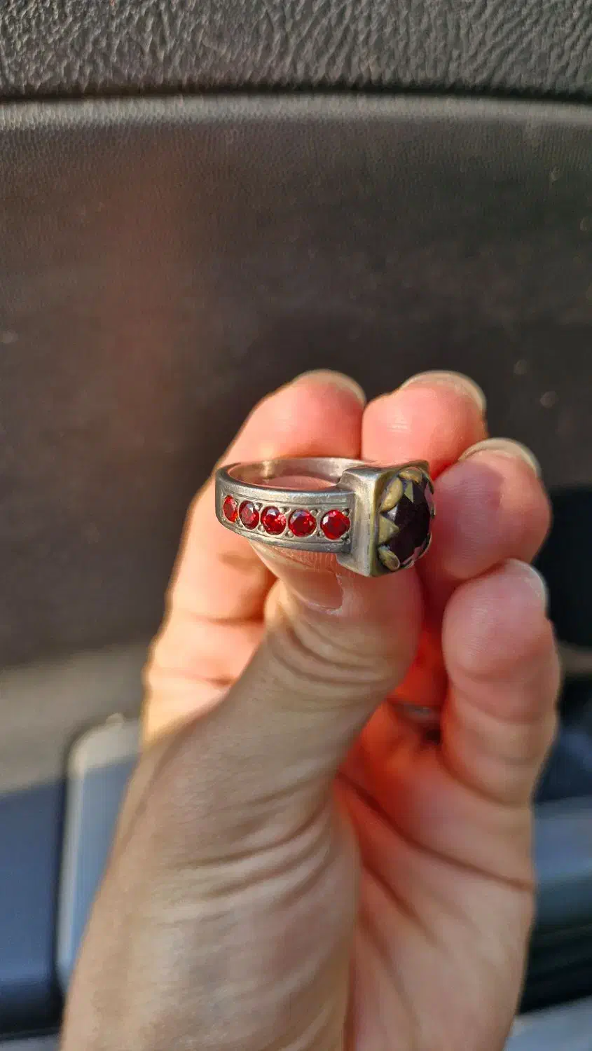 فروش انگشتر یاقوت با مخراج لعل|جواهرات|بندر کنگان, |دیوار