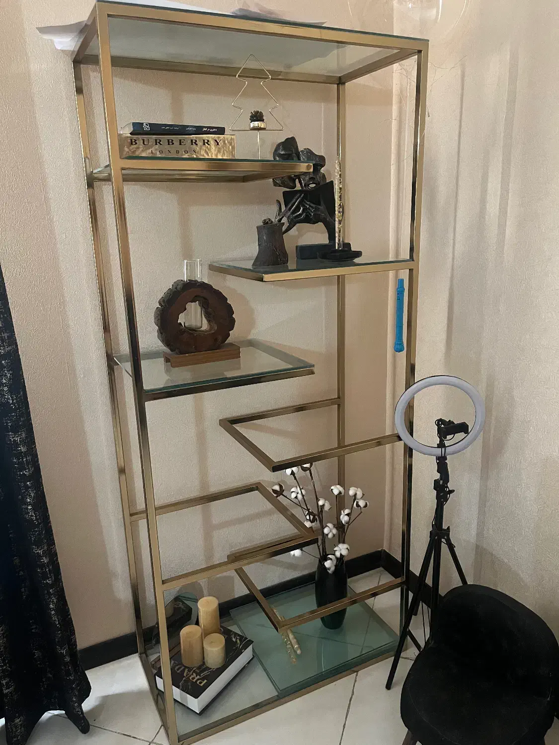 استند طبقاتی استیل|کتابخانه، شلف، قفسههای دیواری|شاندیز, |دیوار