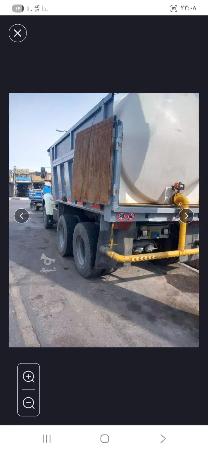 اسکانیا۱۱۱ کمپرسی ده چرخ تیوبلس|خودرو سنگین|شبستر, |دیوار