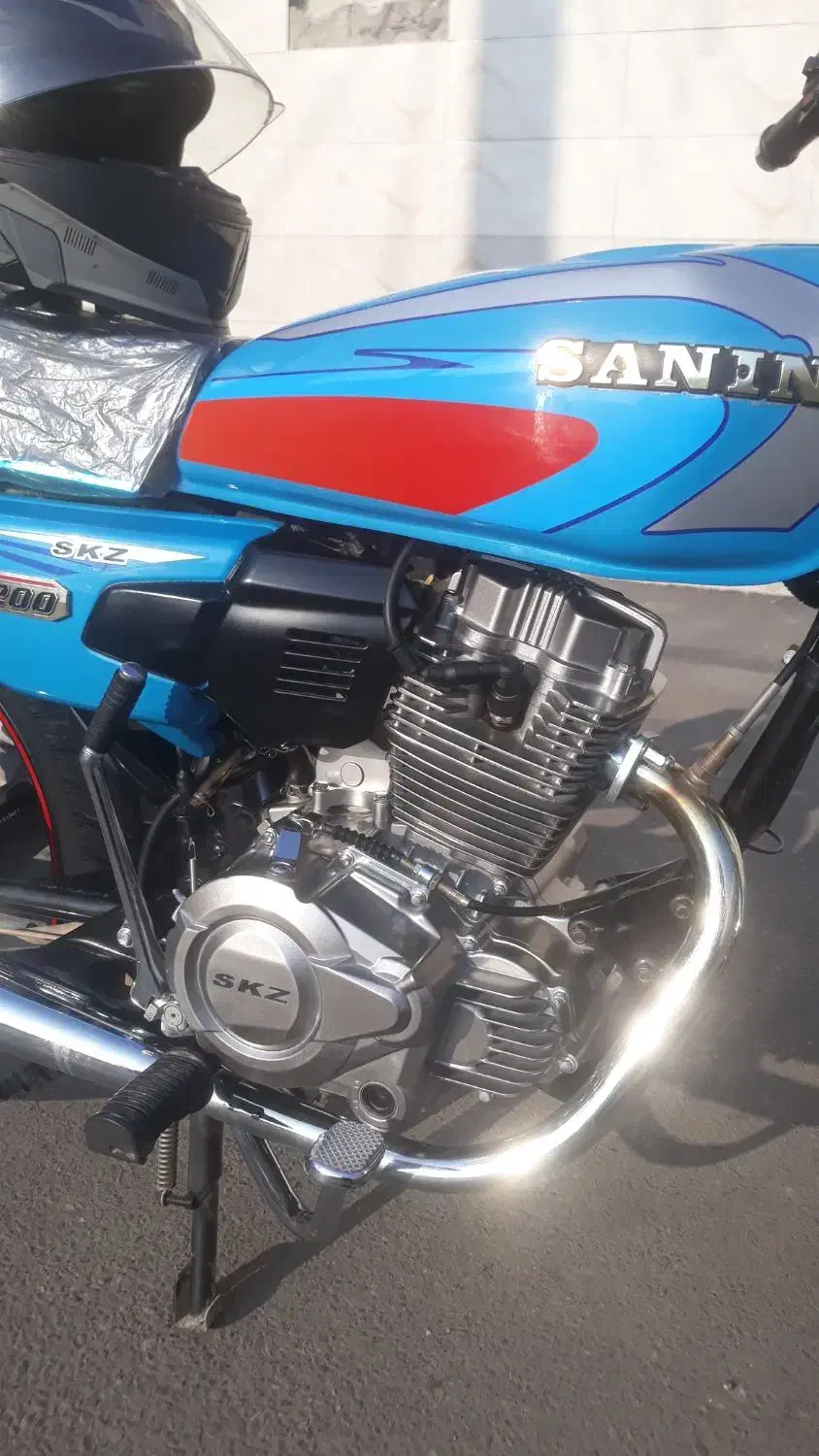 موتور ۲۰۰ سی سی مدل ۱۴۰۳ skz خشک|موتورسیکلت|رشت, معلولین|دیوار