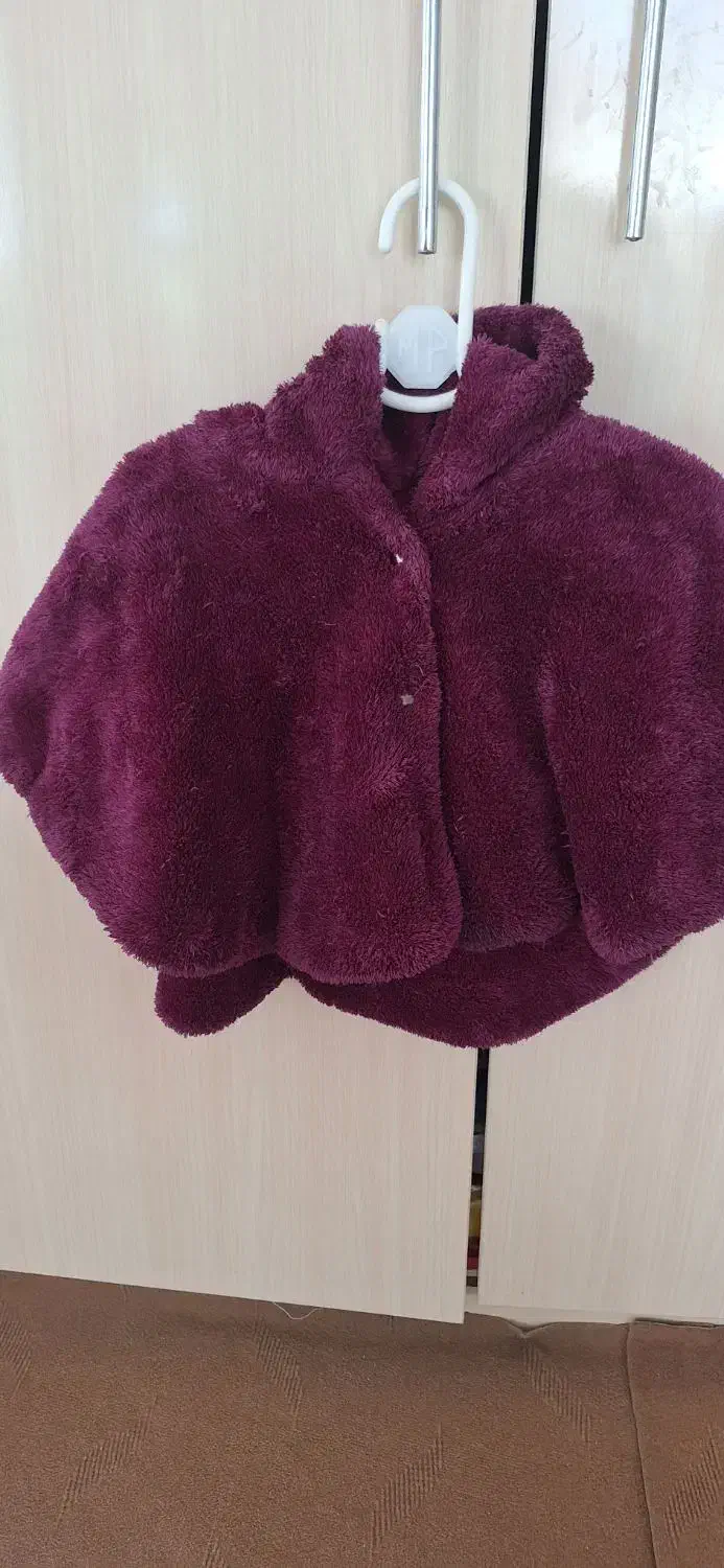 شنل تدی دو لایه|کفش و لباس بچه|مشهد, عامل|دیوار