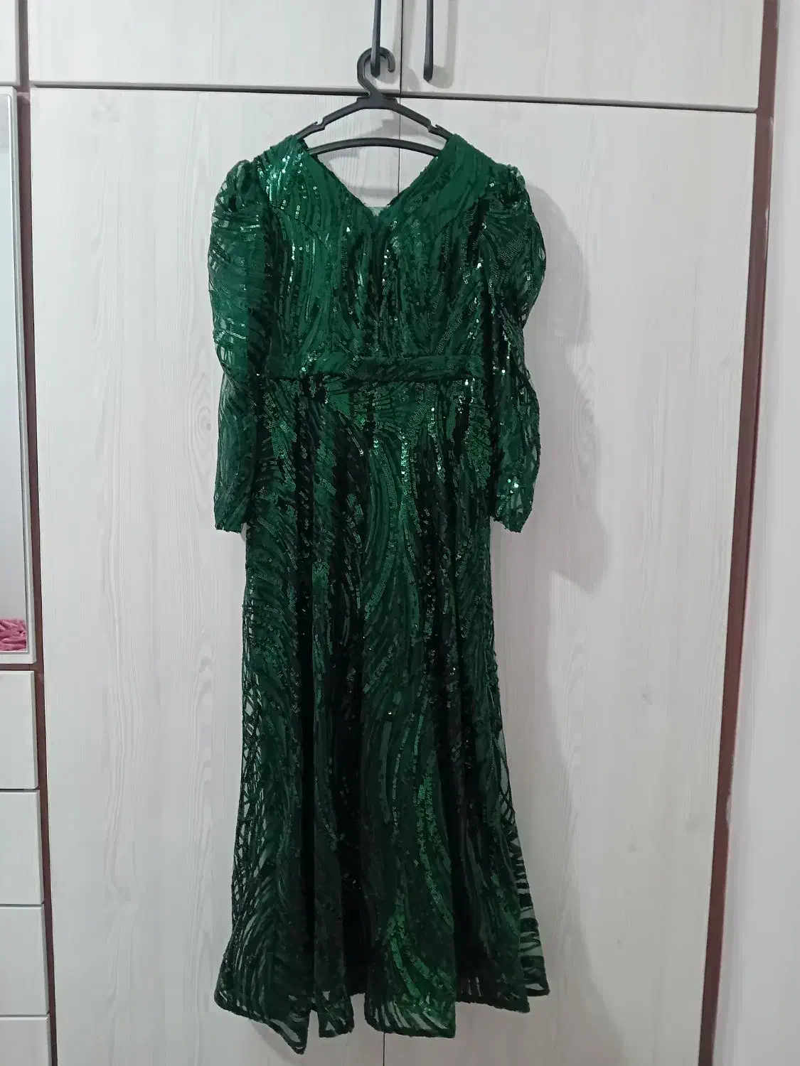 لباس مجلسی در حد نو فقط یکبار استفاده شده سایز 44|لباس|شوش, |دیوار