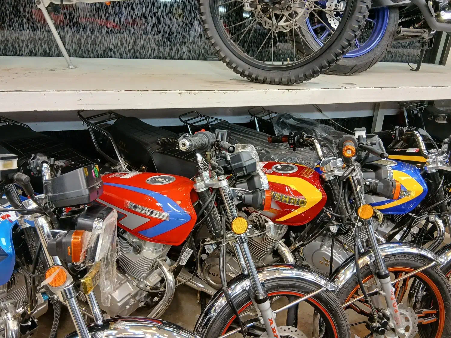 موتور هندا کارکرده نو (اقساطی باسفته شرایط ویژه)|موتورسیکلت|مشهد, رده|دیوار