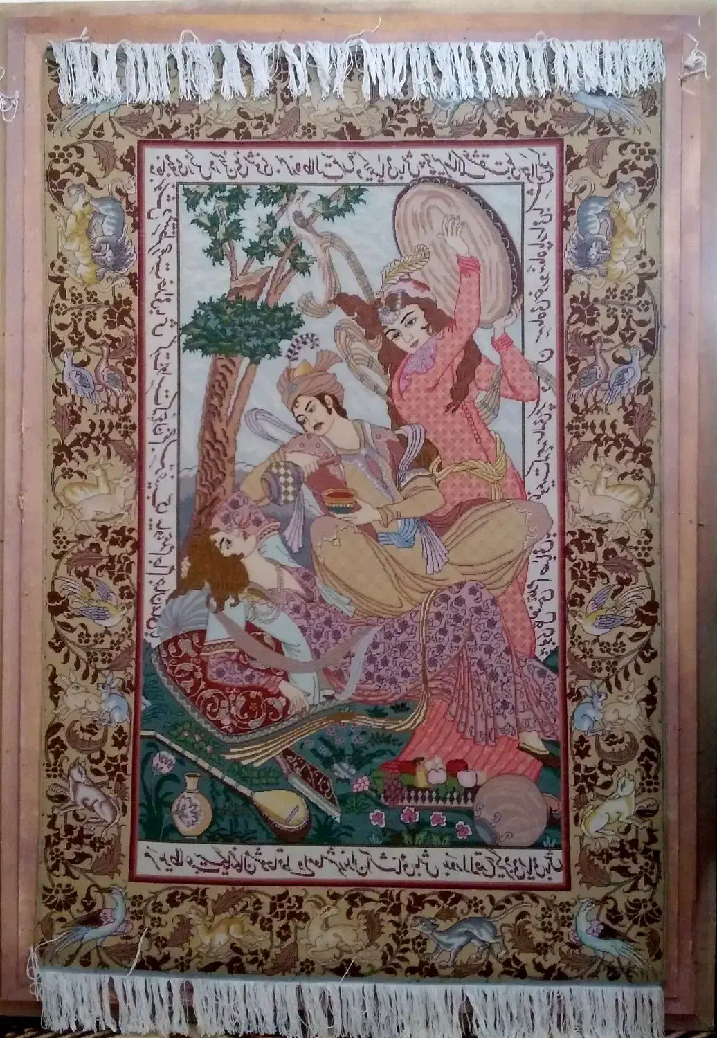 تابلو فرش طرح خیام|تابلو فرش|تبریز, |دیوار