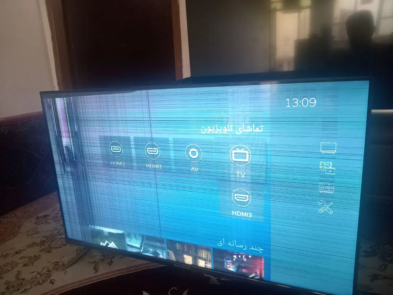 تلویزیون ۴۳اینچ دوو|تلویزیون و پروژکتور|سنندج, |دیوار