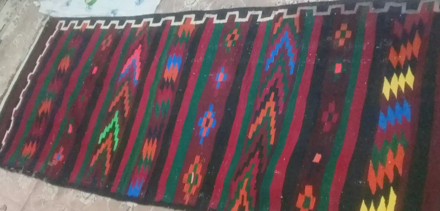 جاجیم، انتیک دست بافت قدمتدار|فرش|قم, شهرک فاطمیه|دیوار