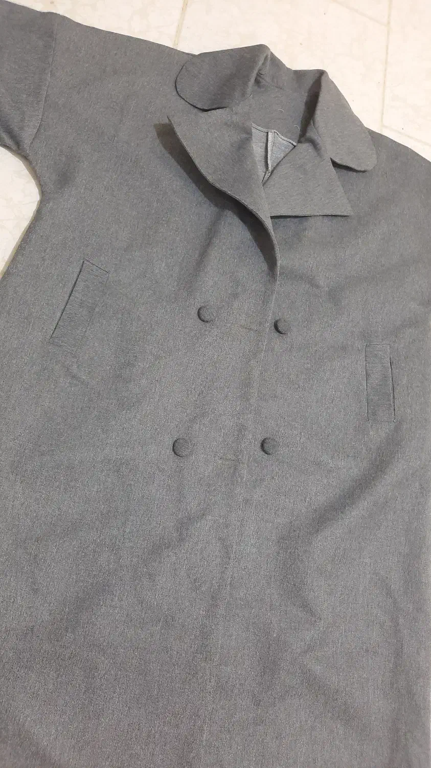 پالتو بلند زنانه اورسایز جنس توییت|لباس|مهران (ایلام), |دیوار