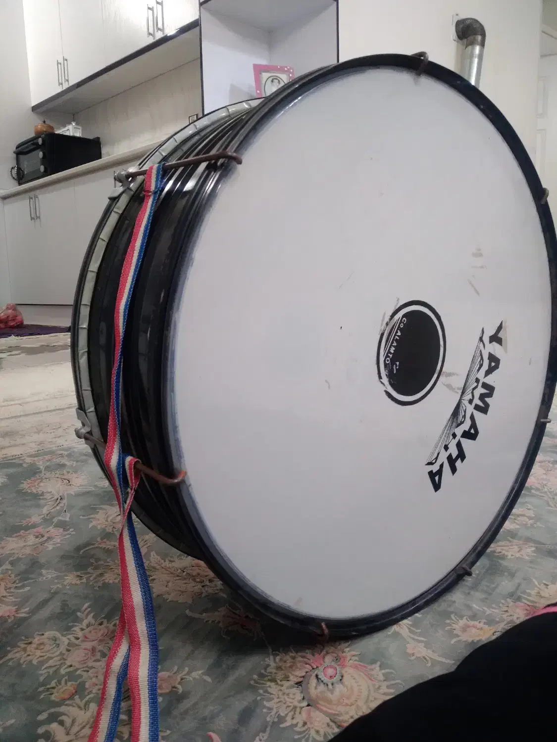 طبل سالم است دو سه بار استفاده شده است|درام و پرکاشن|شهریار, شهرک بهاران (ویره)|دیوار