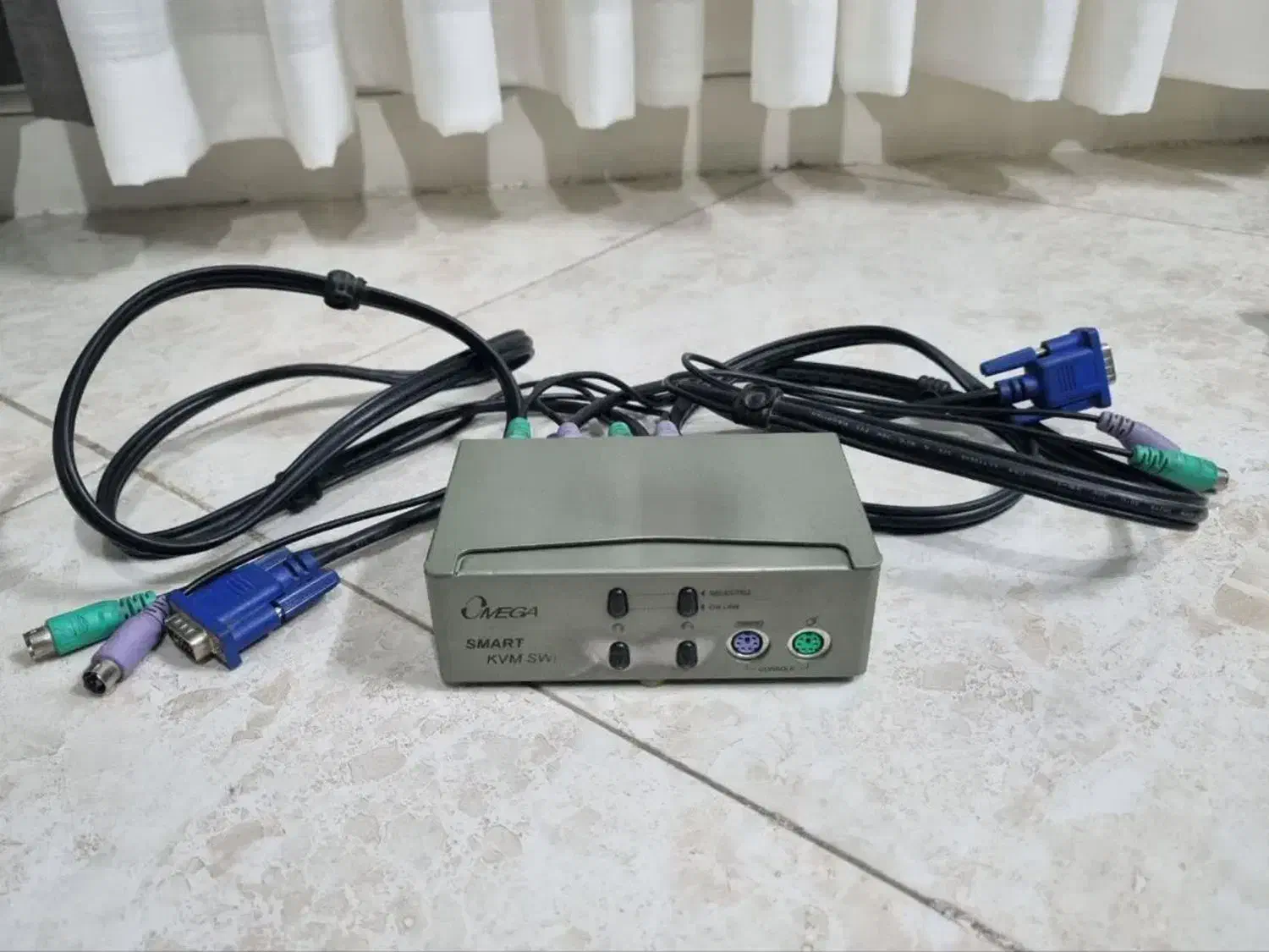 سوییچ کی وی ام switch KVM دو پورت|قطعات و لوازم جانبی رایانه|قدس, شهر‌قدس|دیوار