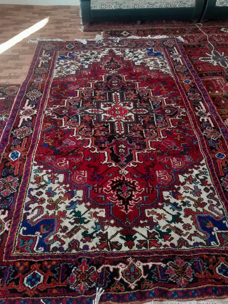 جفت ۲در۳ دستباف  مهربان|فرش|خواجه, |دیوار