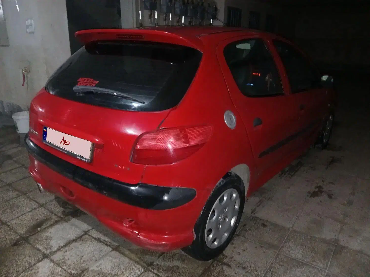 پژو206تیپ5مدل93 1گلگیر جلورنگ عقب پلمپ،|خودرو سواری و وانت|اسدآباد, |دیوار