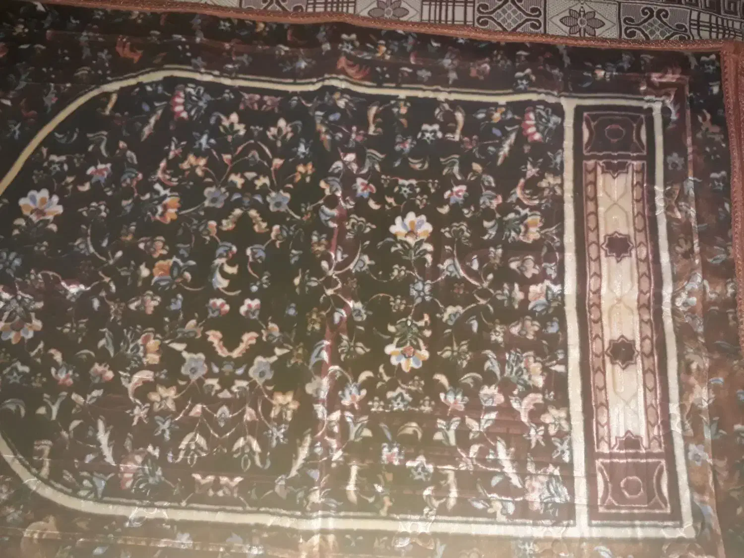 سجاده نماز مکه (ابریشم)|فرش|تبریز, |دیوار