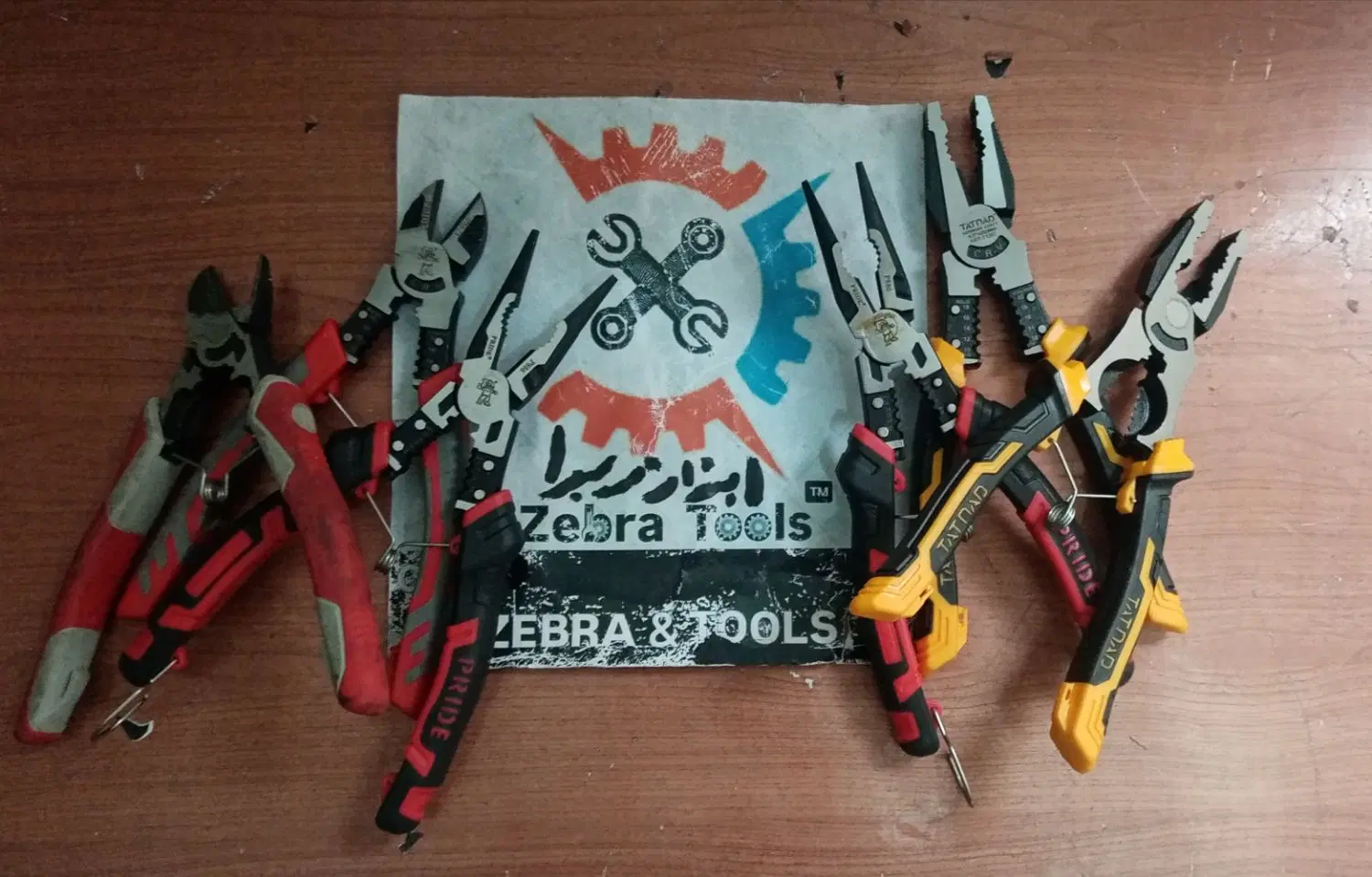 آچارالات جعبه بکس سیم چین انبردست ست الن ستاره ای|ابزارآلات|تهران, نظامی گنجوی (توانیر)|دیوار