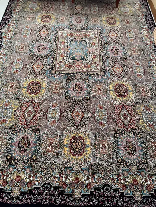 فرش ۱۰۰۰ شانه مشهد طرح خشتی|فرش|قدس, شهرک فرزان|دیوار