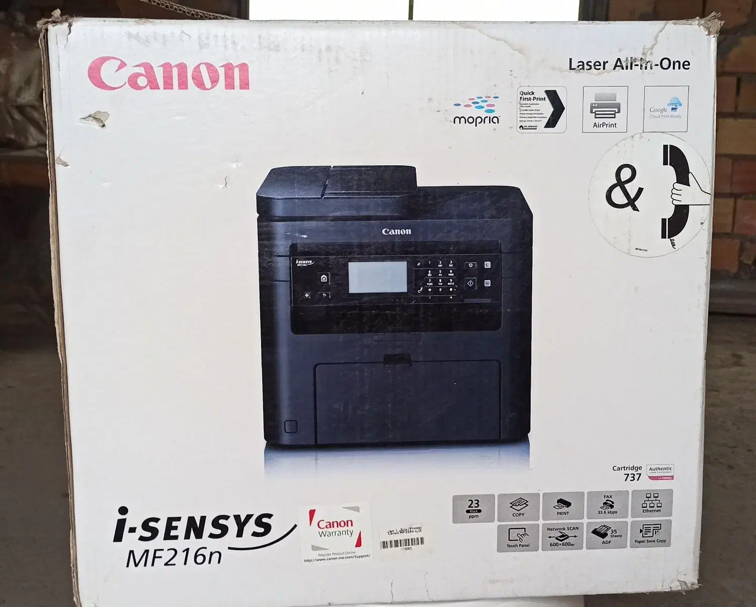 پرینتر چهار کاره Canon اصل کره جنوبی|پرینتر، اسکنر، کپی، فکس|قائم‌شهر, |دیوار
