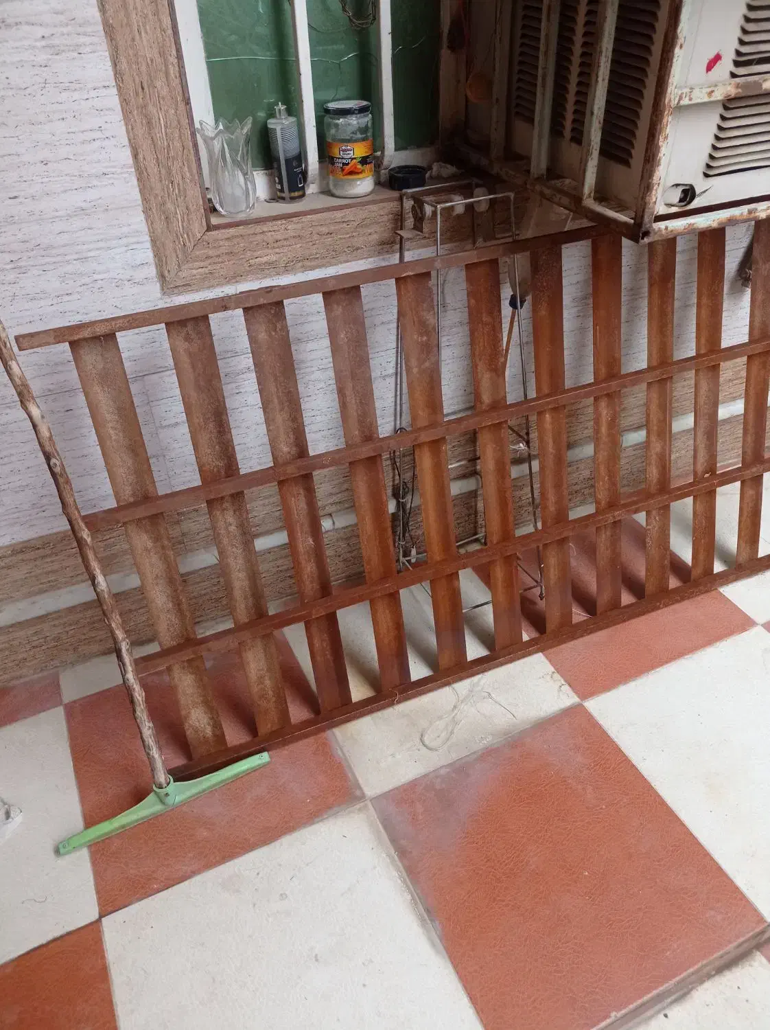 تخت خواب فلزی نو|تخت و سرویس خواب|بندر ماهشهر, |دیوار