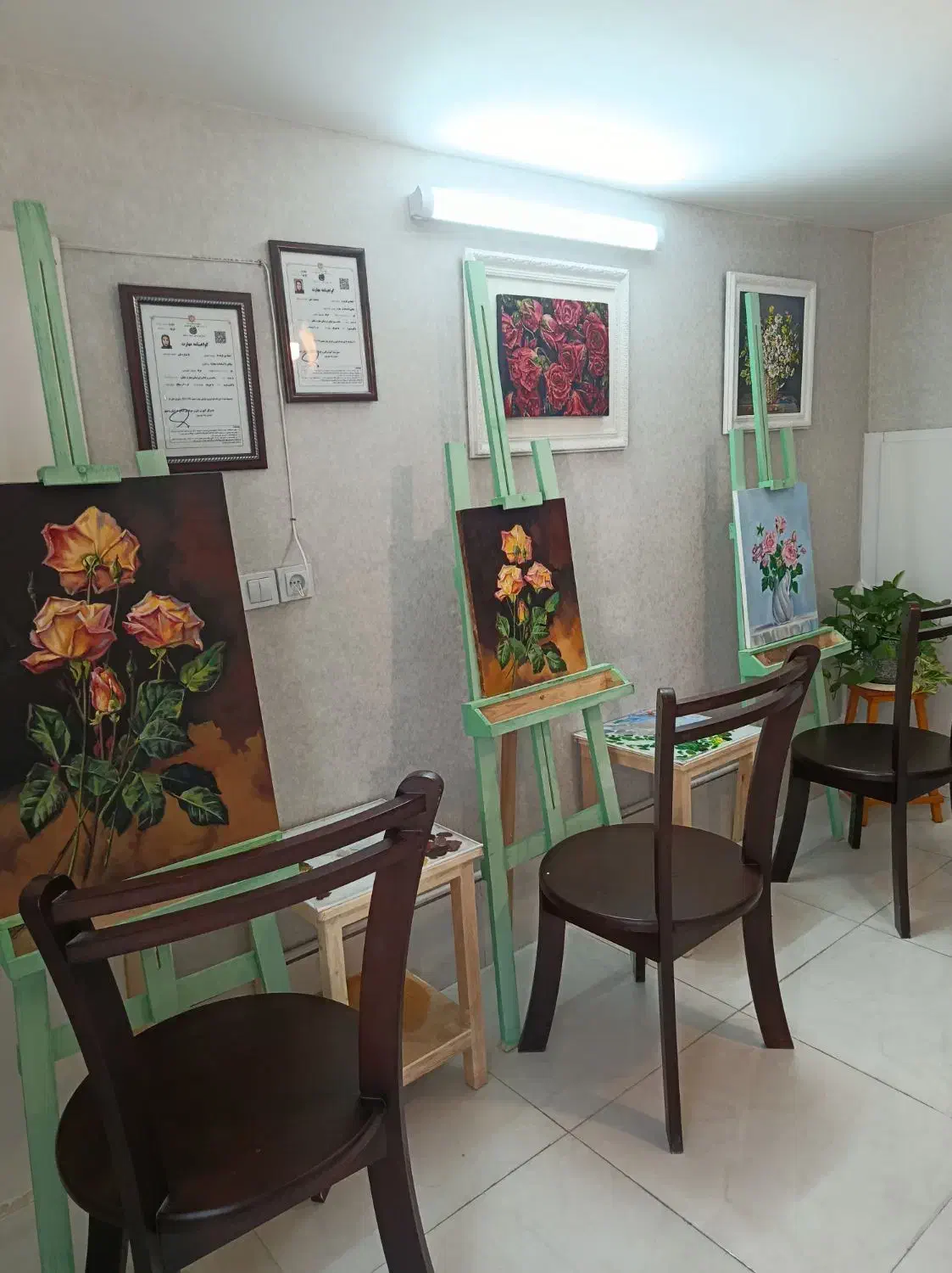 آموزشگاه آموزش نقاشی|خدمات آموزشی|مشهد, چهارچشمه|دیوار