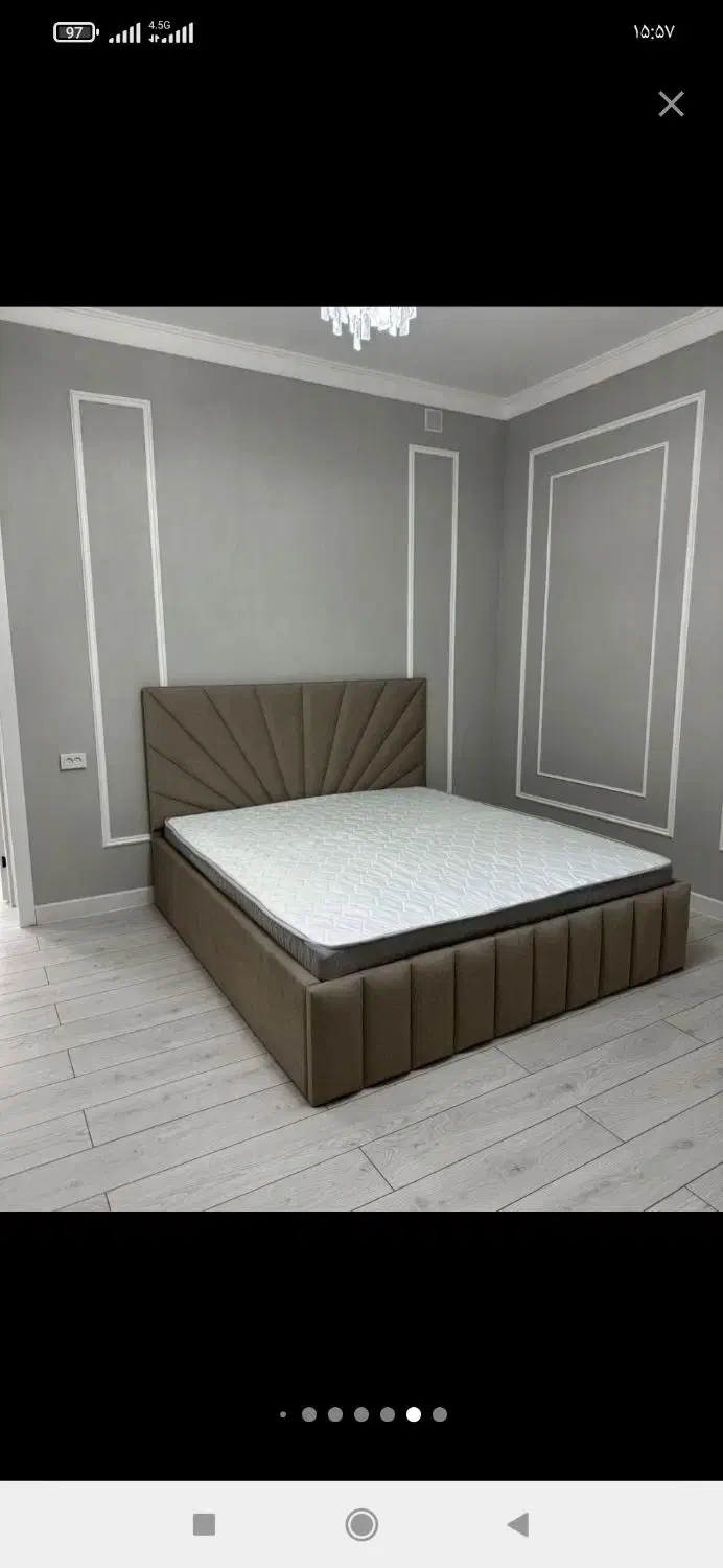 تخت خواب ام دی اف صدفی|تخت و سرویس خواب|اهواز, کمپلو شمالی|دیوار