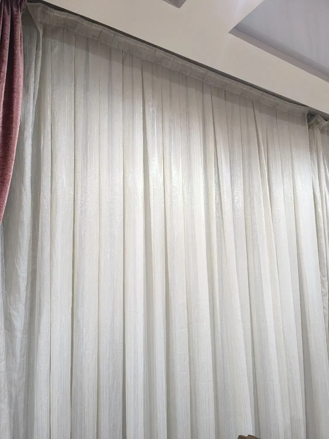 پرده حریر|پرده، رانر، رومیزی|برخوار, |دیوار