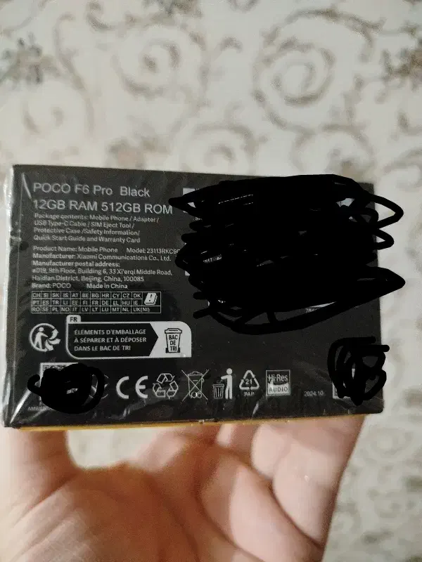 گوشی POCO F6 PRO 512 GB رم12 معاوظه هم دارم|موبایل|اصفهان, ملاصدرا|دیوار