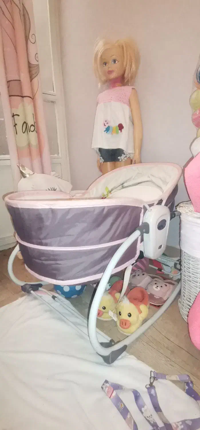 گهواره ۵ کاره ماستلا مدل 6033 و 6037|تخت و صندلی بچه|تهران, امامت|دیوار