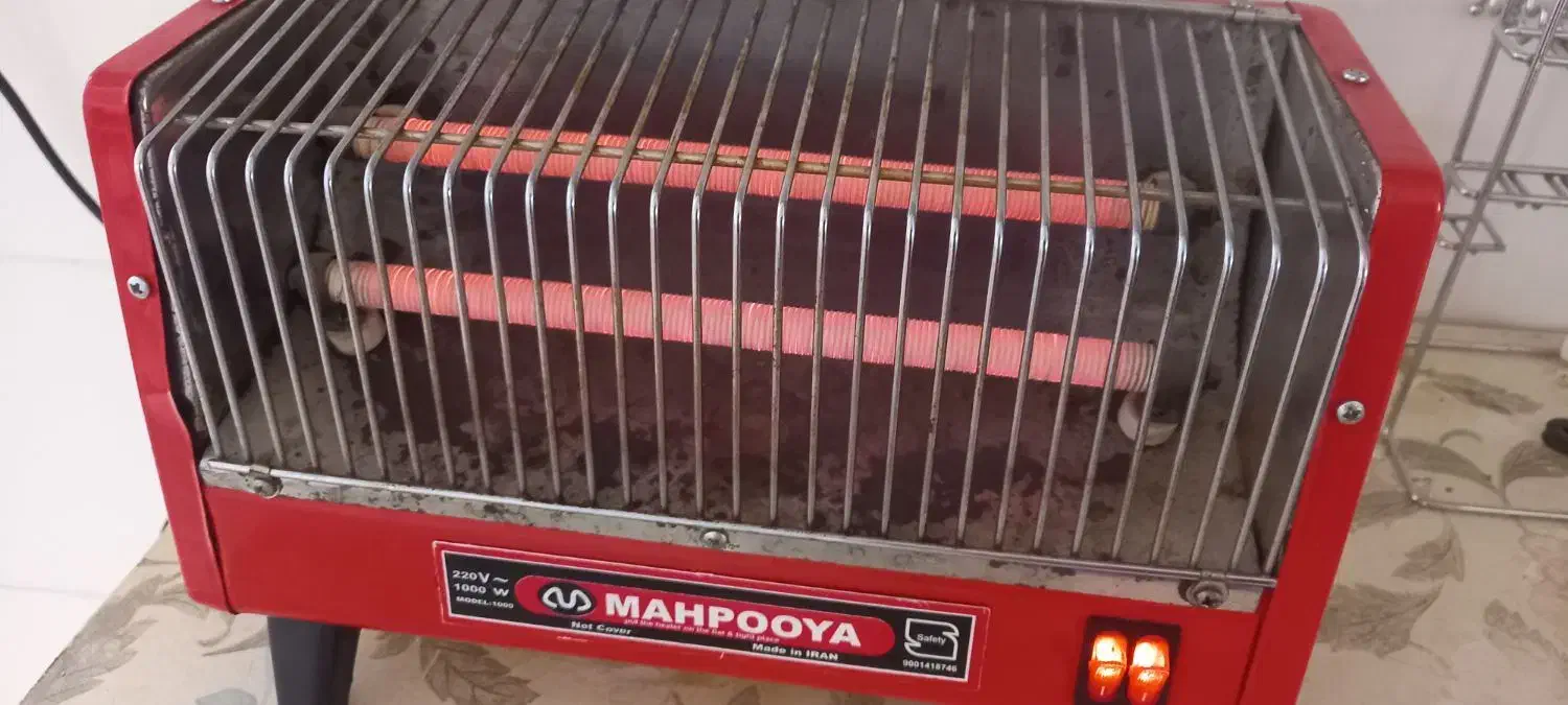 هیتربرقی|بخاری، هیتر، شومینه|امیدیه, |دیوار