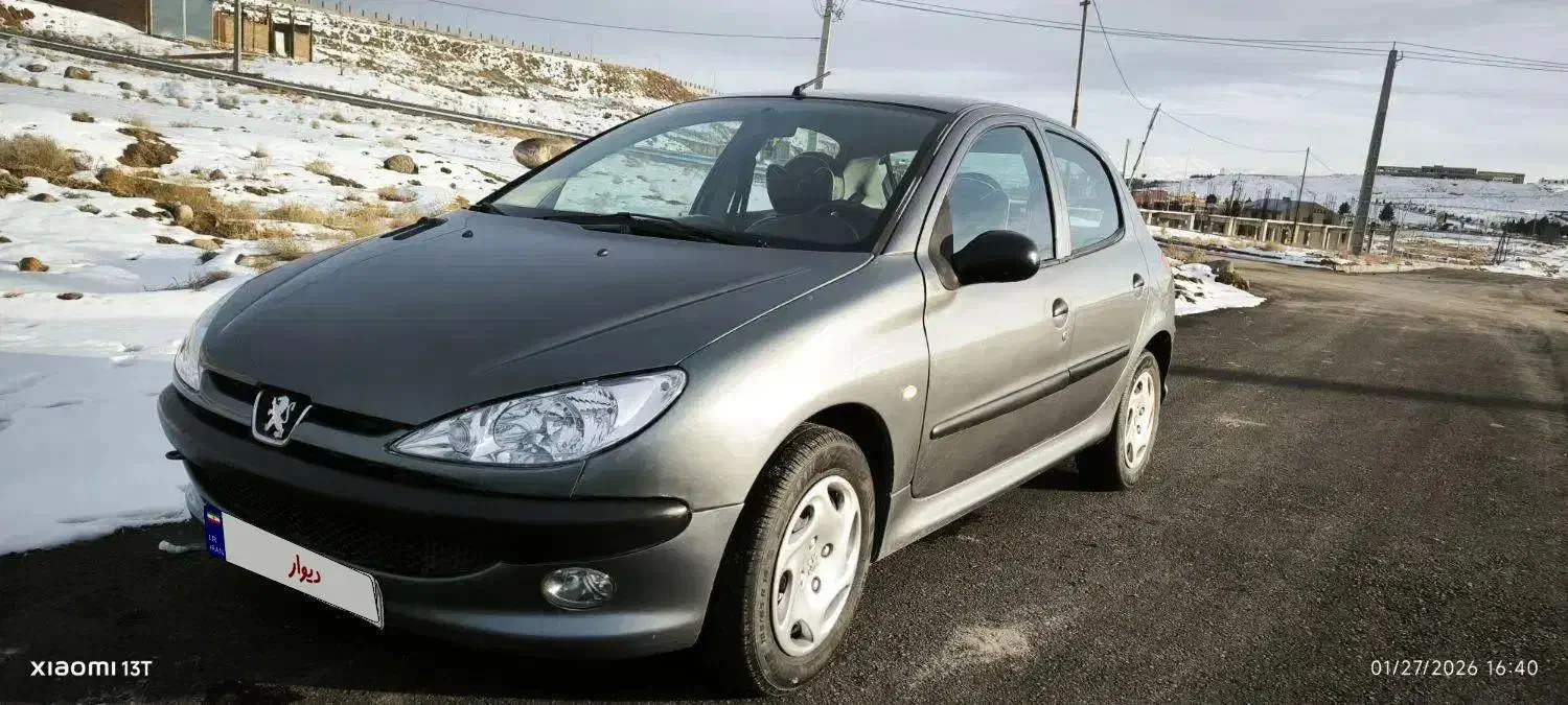 206خاکستری|خودرو سواری و وانت|مراغه, |دیوار