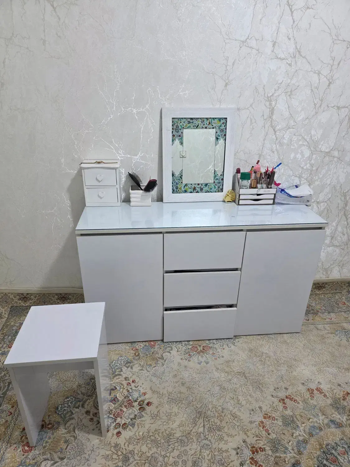 دراور کنسول همراه صندلی|جاکفشی، کمد، دراور|فردیس, فردیس|دیوار