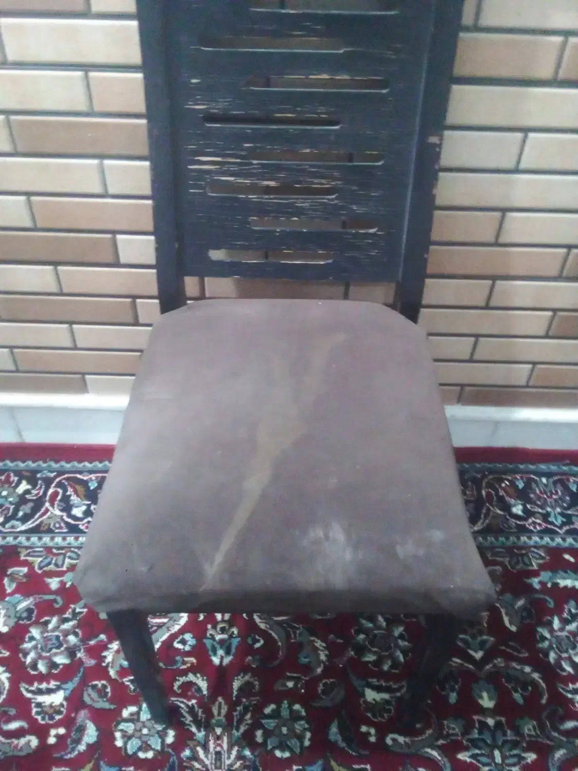 صندلی چوبی|صندلی و نیمکت|قم, نیروگاه|دیوار