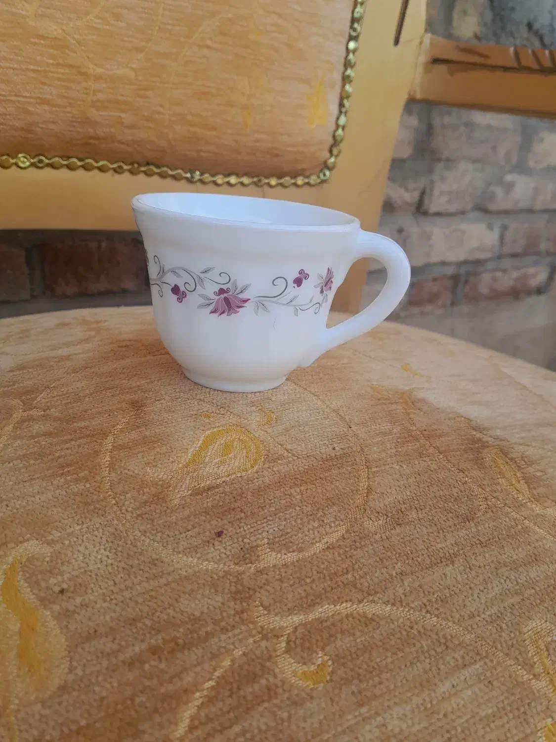 قندان وفنجان ارکوپال|ظروف سرو و پذیرایی|میاندوآب, |دیوار