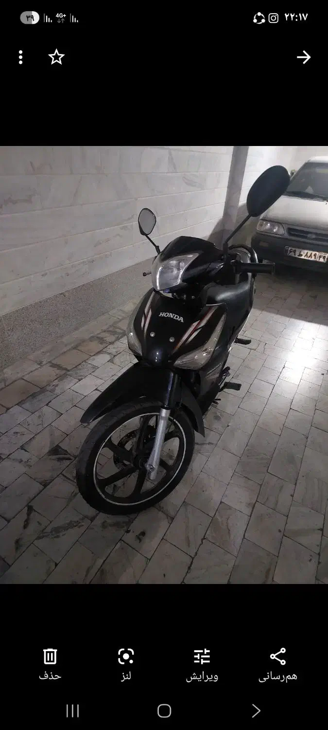 موتورسیکلت احسان ویو ۹۵|موتورسیکلت|تهران, المهدی|دیوار