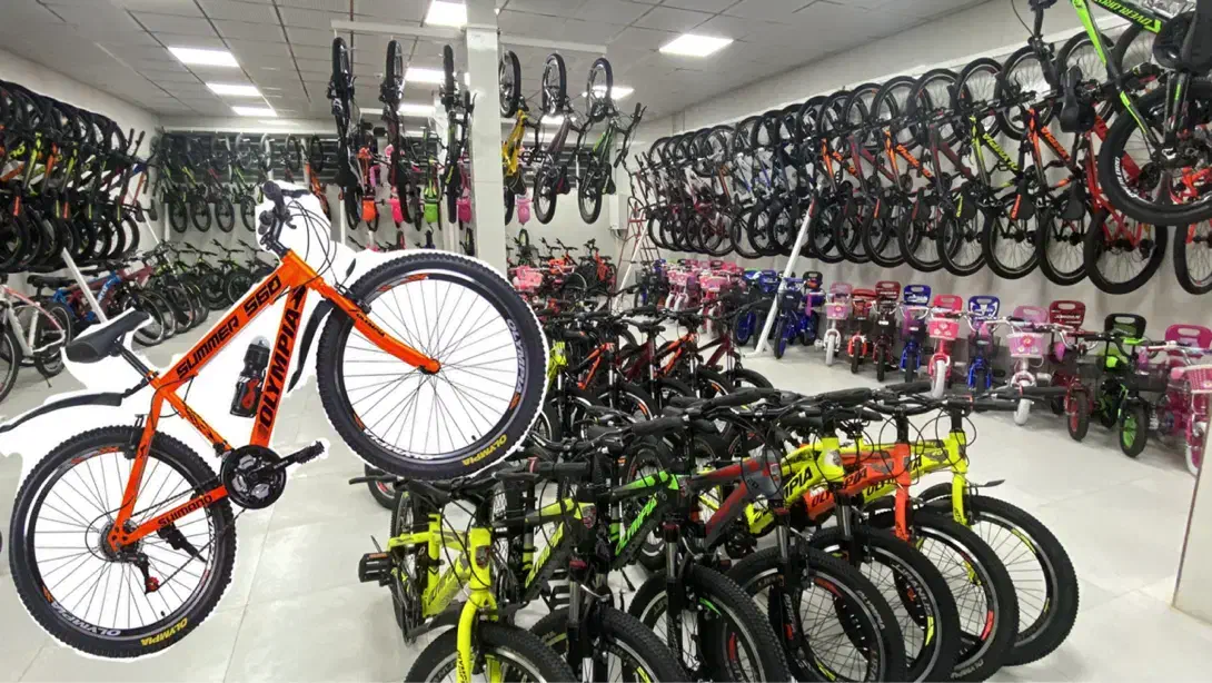 دوچرخه ۲۶ المپیا مدل پرشی|دوچرخه، اسکیت، اسکوتر|مشکیندشت, |دیوار