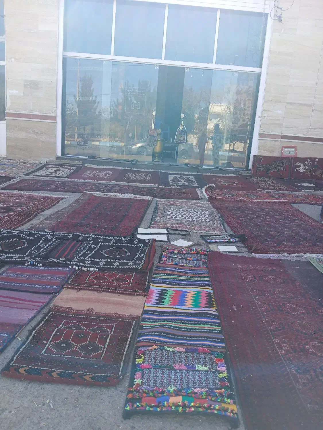 قالیچه دستباف|فرش|قائن, |دیوار