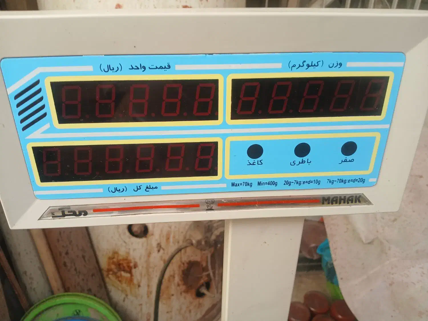 ترازو ۷۰ کیلو محک باسکول ۵۰۰ کیلو|فروشگاه و مغازه|مشهد, کوی المهدی|دیوار