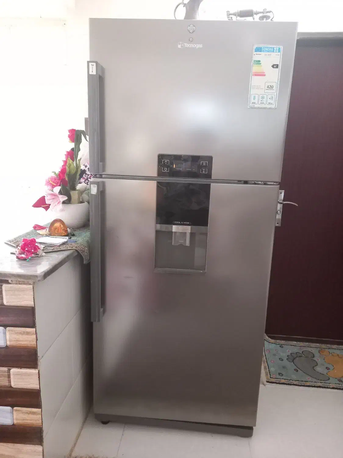 یخچال تمیز وسالم|یخچال و فریزر|آشخانه, |دیوار