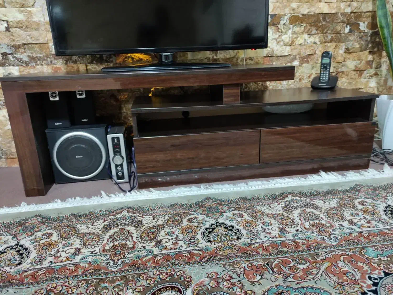 میز تلویزیون چوبی|میز تلویزیون|بهارستان, |دیوار