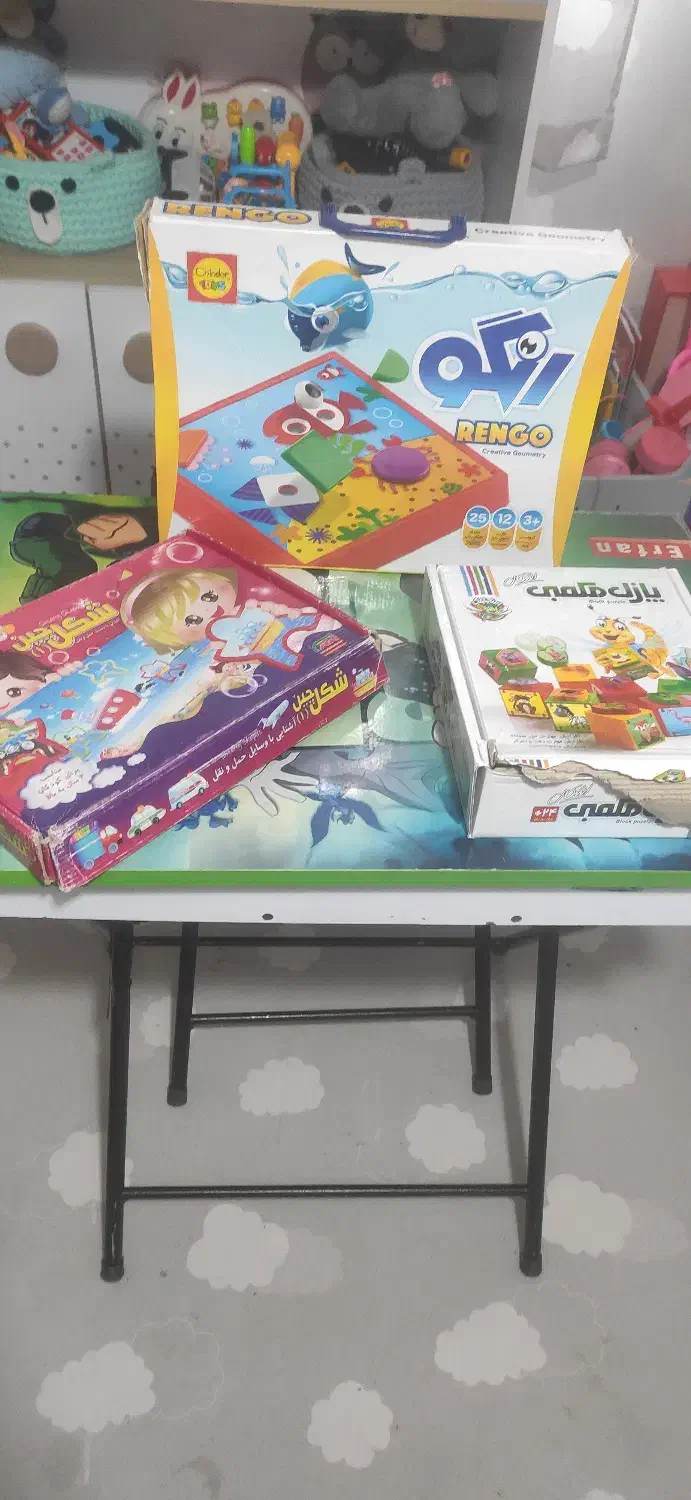 فروش ۳ عدد بازی فکری کودکان|اسباب‌‌بازی|سنندج, |دیوار