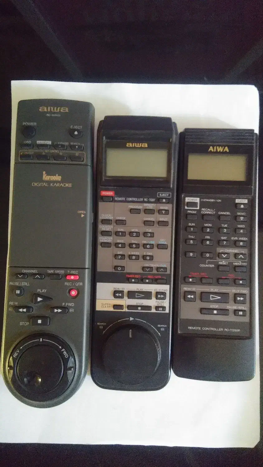 کنترل ویدیو AIWA|پخش‌کننده DVD و ویدیو|تهران, فلسطین (میدان انقلاب)|دیوار