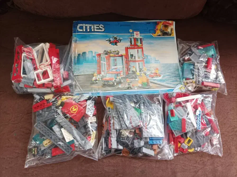 لگو آتش نشان اسباب بازی (۵۳۳ قطعه)|اسباب‌‌بازی|اصفهان, ارداجی|دیوار