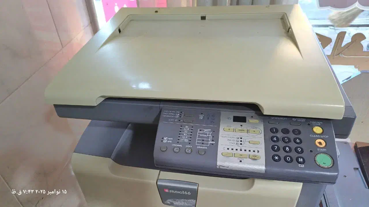دستگاه کپی توشیبا ۱۶۶|پرینتر، اسکنر، کپی، فکس|سبزوار, قائم|دیوار