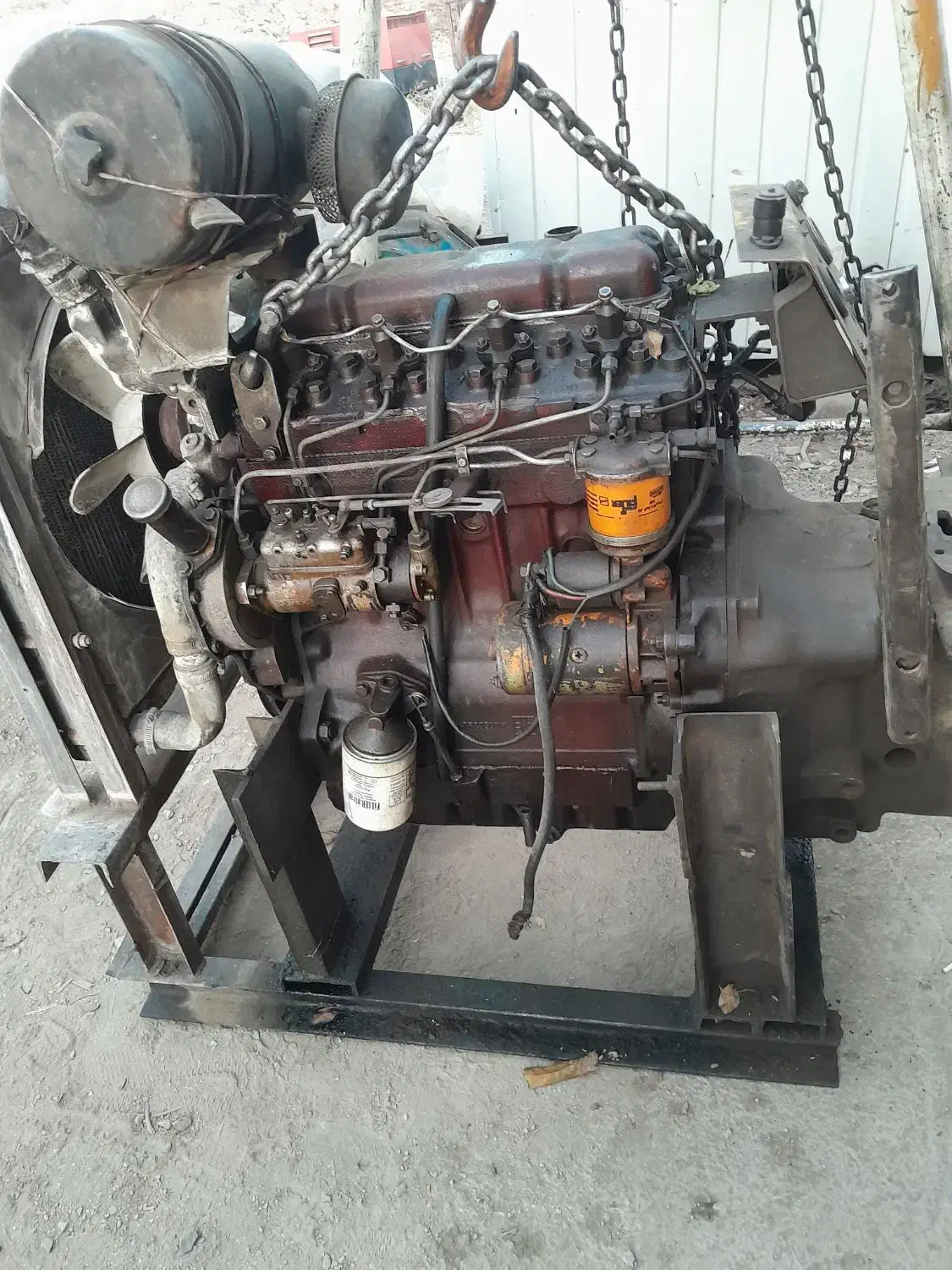 موتور چهار سیلندر موتور سازان|ماشین‌آلات صنعتی|تویسرکان, |دیوار