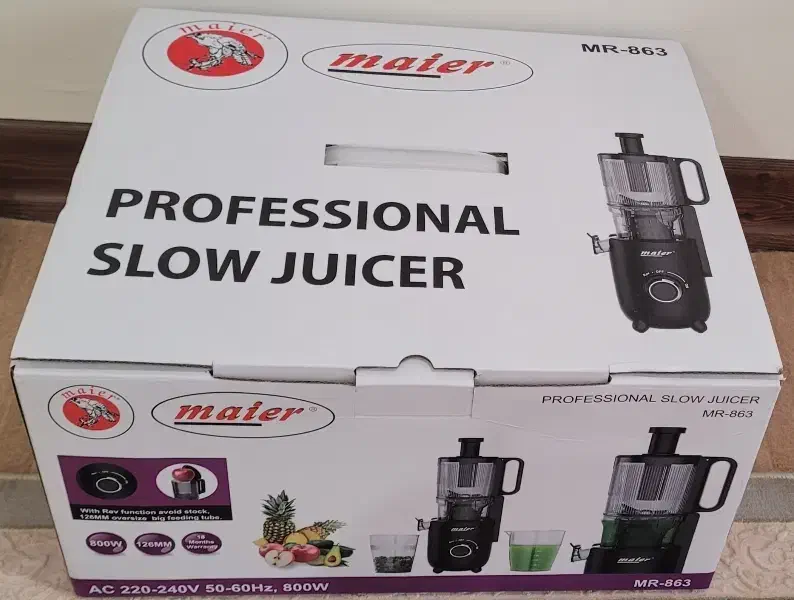 عصاره گیر(آبمیوه گیری) مایر مدل MR-863|آبمیوه‌گیر و آب‌مرکبات‌گیر|اهواز, کوروش|دیوار