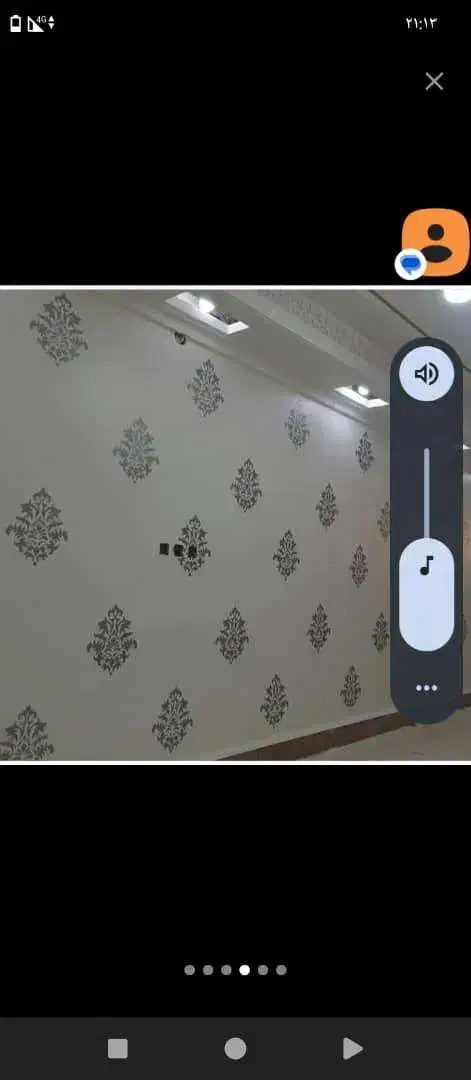 رنگ امیزی ساختمان کاغذ دواری|خدمات پیشه و مهارت|کارون, |دیوار