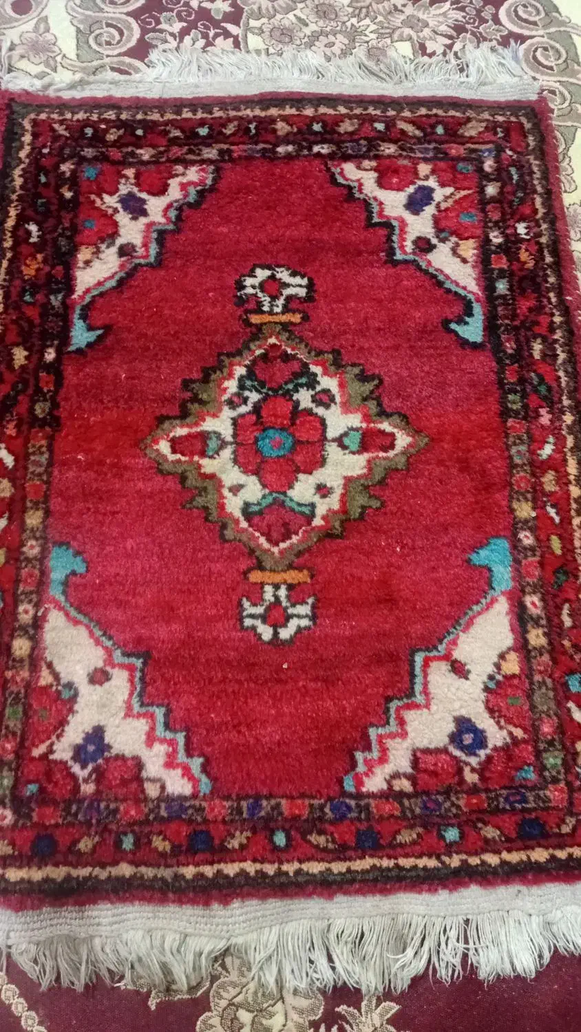 قالیچه دستباف|فرش|کبودرآهنگ, |دیوار