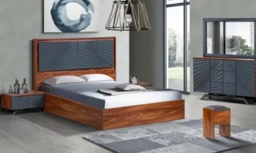 سرویس تخت خواب دلوین اهورا|تخت و سرویس خواب|اسلام‌شهر, باغ فیض|دیوار