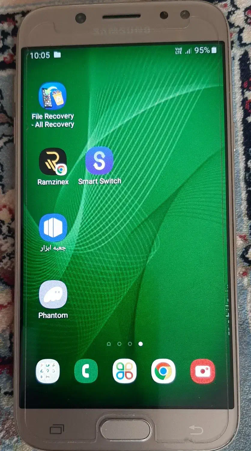 گوشی سامسونگ J5 ۲۰۱۷ در حد نو|موبایل|فولادشهر, B8|دیوار