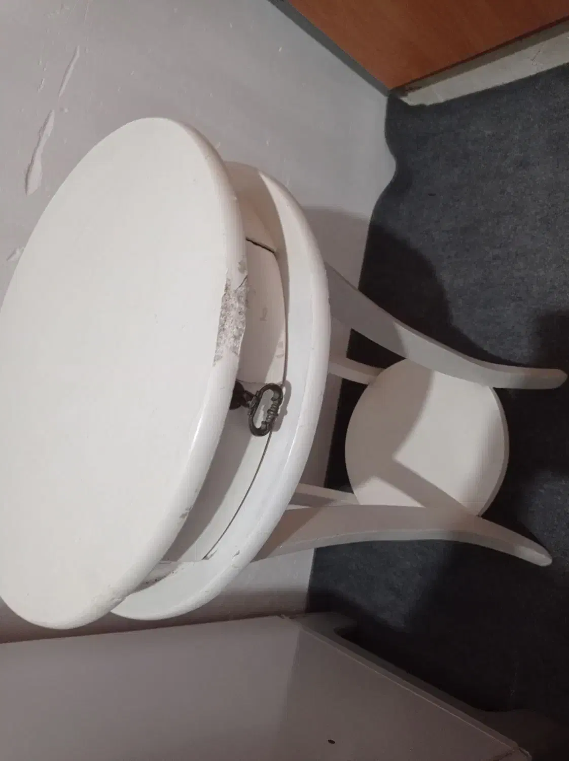 میز تلفن سفید|میز تلفن|خرم‌آباد, |دیوار